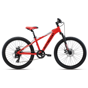 Детский велосипед 24" Bottecchia 061 MTB ALU 7S DISK red Фото №1